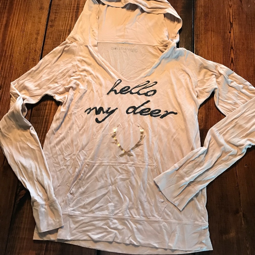 Hello My Dear hooded Pullover